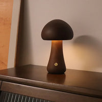 Thumbnail for Small Cute Mushroom LED Lighting Wooden Room Decoration Lamp