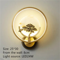Thumbnail for Modern Tree Flower LED Lighting Wall Lamp Dining Room Lamp Indoor