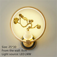 Thumbnail for Modern Tree Flower LED Lighting Wall Lamp Dining Room Lamp Indoor