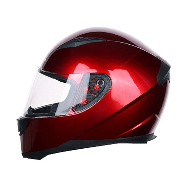 Motorcycle Helmets Men Full Face Anti Fog Chopper Racing