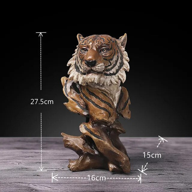 Eagle Wolf Horse Resin Animal Sculptures and Statues Decoration Artwork Birthday Gift