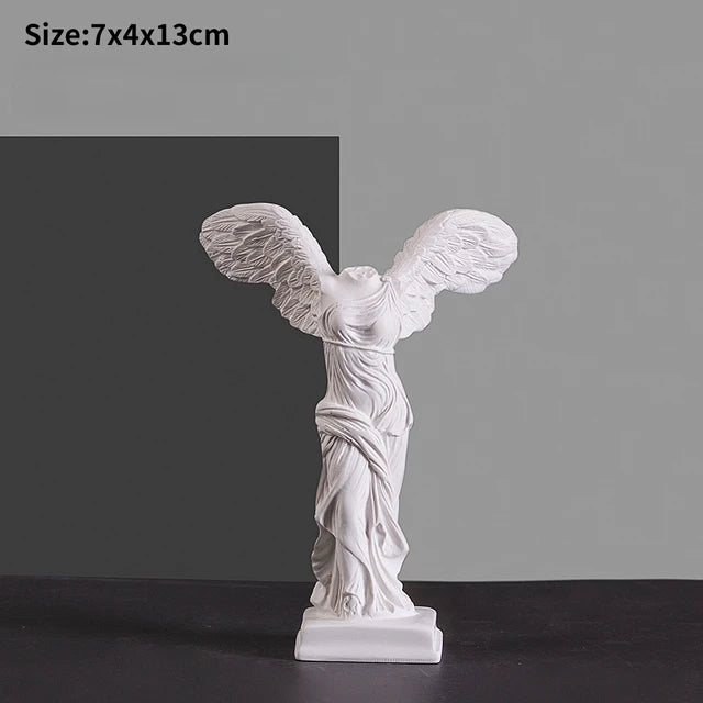 Greek Goddess of Victory Resin Angel Sculptures and Statues Figurine Decoration