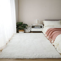 Thumbnail for Pink Grey Classic Carpet Shaggy Rugs for Children Soft Mat Living Room