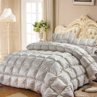 Thumbnail for White Goose Down Quilt luxury quilting Duvet winter Comforter linens Twin/Queen/King Bedroom