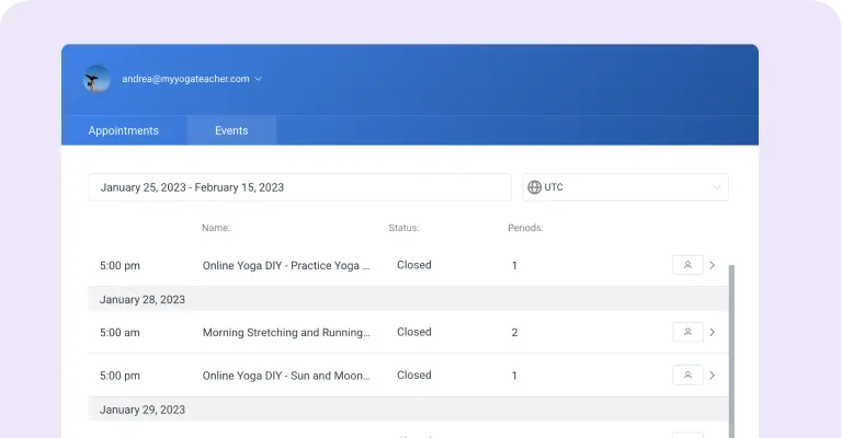 Employee panel